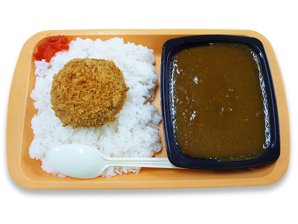 メンチカツカレー弁当